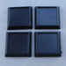 Reaper Miniatures 1" Square Plastic Gaming Base 20 Pcs (No Slot) 74039 Accessory