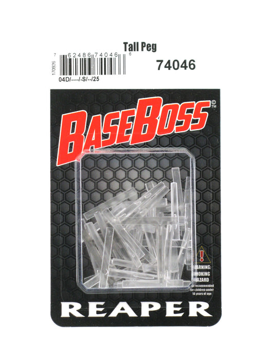 Reaper Miniatures Transparent Tall Flight Pegs (25) RPG Accessory #74046