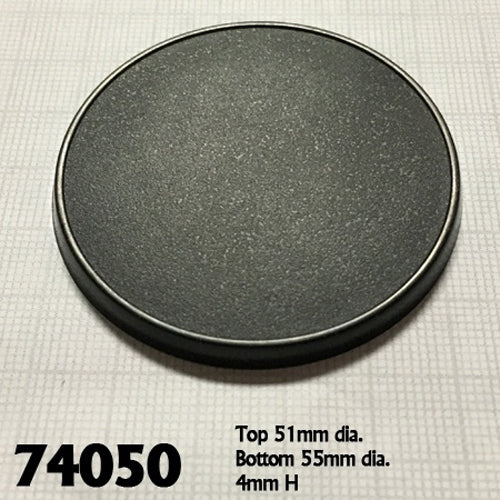Reaper Miniatures 55mm Round Gaming Base (10) #74050 Accessory