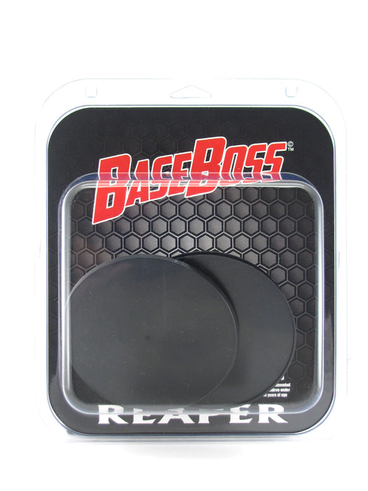 Reaper Miniatures 130mm Round Gaming Base (4) #74063 Accessory