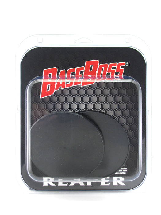 Reaper Miniatures 130mm Round Gaming Base (4) #74063 Accessory
