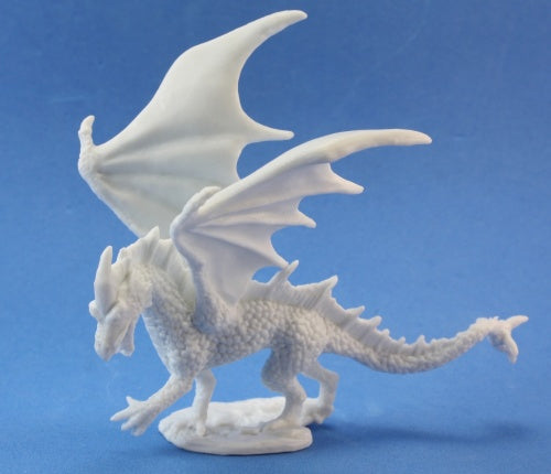 Reaper Miniatures Young Fire Dragon #77026 Bones Plastic D&D RPG Mini Figure