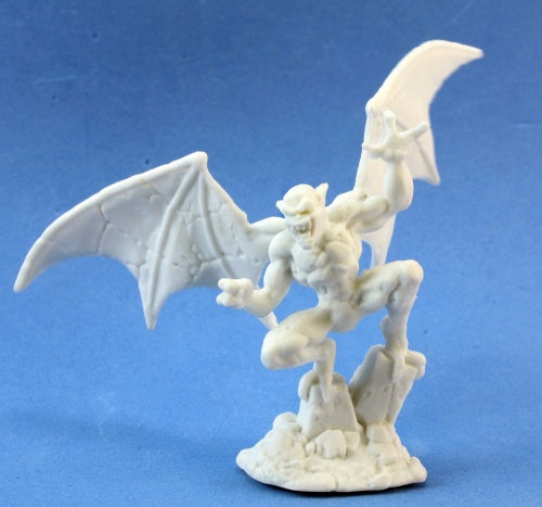 Reaper Miniatures Mortar, Gargoyle #77028 Bones Unpainted Plastic Mini Figure