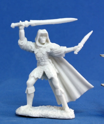 Reaper Miniatures Danar, Male Assassin #77030 Bones Unpainted Plastic Figure