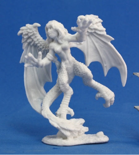 Reaper Miniatures Harpy #77041 Bones Unpainted Plastic D&D RPG Mini Figure