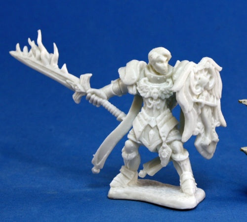 Reaper Miniatures Almaran the Gold, Paladin #77058 Bones Unpainted Figure