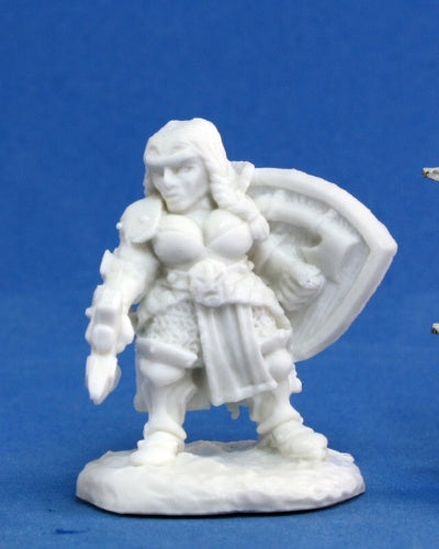 Reaper Miniatures Freja Fangbreaker #77073 Bones Unpainted Plastic Mini Figure