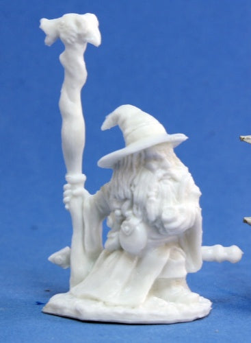 Reaper Miniatures Kael Stonekindle, Dwarf Wizard #77075 Bones Unpainted Figure