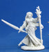 Reaper Miniatures Lysette, Elf Wizard #77076 Bones Unpainted Plastic Mini Figure