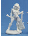 Reaper Miniatures Astrid, Female Bard #77078 Bones Unpainted Plastic Mini Figure