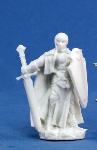 Reaper Miniatures Isabeau Laroche, Female Paladin #77079 Bones Unpainted Figure