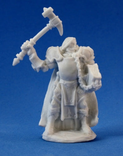 Reaper Miniatures Halbarand, Cleric #77089 Bones Unpainted Plastic Mini Figure