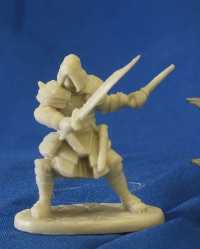 Reaper Miniatures Drago Voss Male Assassin 77093 Bones Unpainted RPG Mini Figure