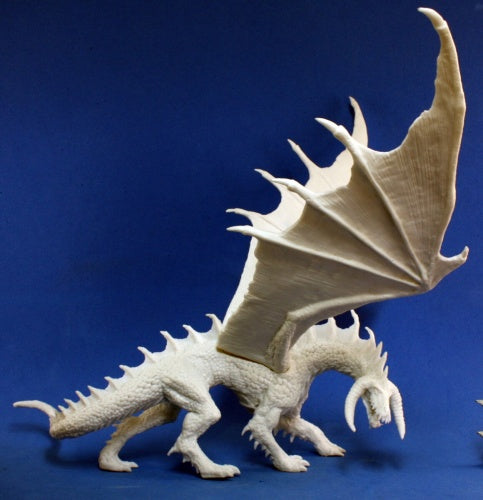 Reaper Miniatures Ebonwrath, Dragon #77102 Bones Unpainted Plastic Mini Figure