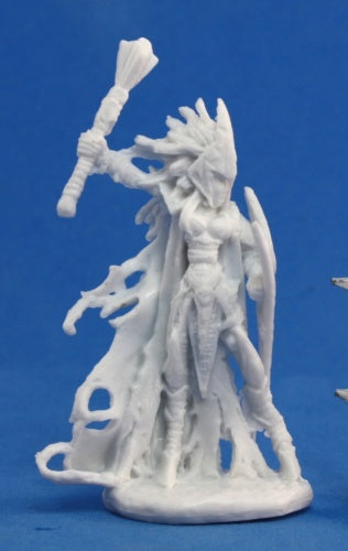 Reaper Miniatures Tierdeleira, Dark Elf Cleric #77122 Bones D&D RPG Mini Figure