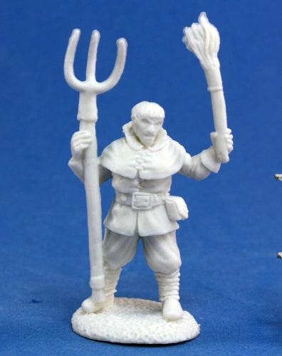 Reaper Miniatures Townsfolk:Village Rioter #77140 Bones D&D RPG Mini Figure
