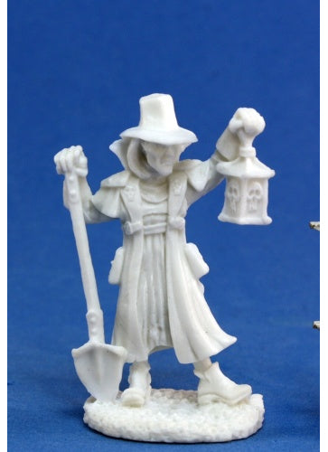 Reaper Miniatures Townsfolk:Undertaker #77143 Bones Plastic D&D RPG Mini Figure