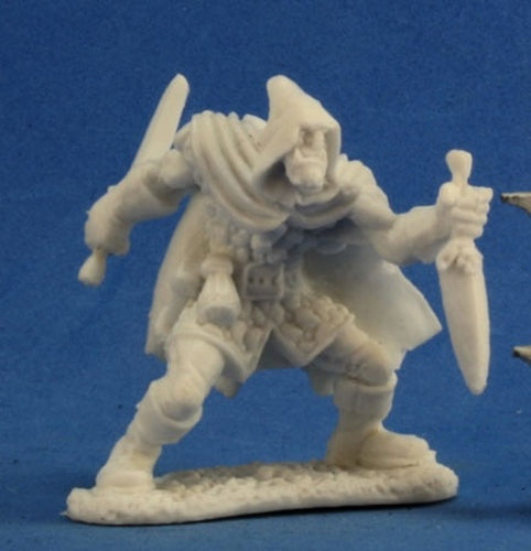 Reaper Miniatures Rogan, Half Orc Rogue #77224 Bones Plastic D&D RPG Mini Figure