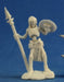 Reaper Miniatures Skeleton Guardian Spearman (3) #77239 Bones RPG Mini Figure