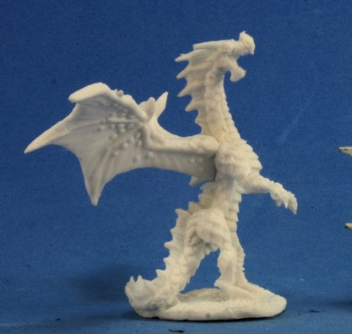 Reaper Miniatures Dragon Hatchling Red #77274 Bones Unpainted Plastic Figure