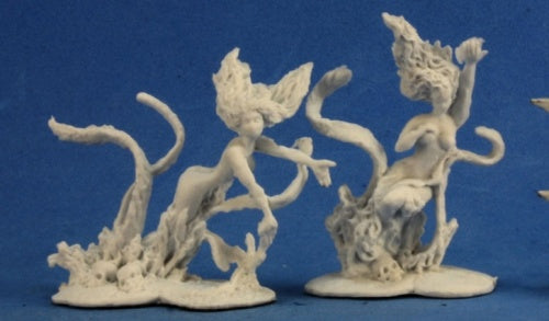Reaper Miniatures Kelpies (2) #77275 Bones Unpainted Plastic D&D RPG Mini Figure