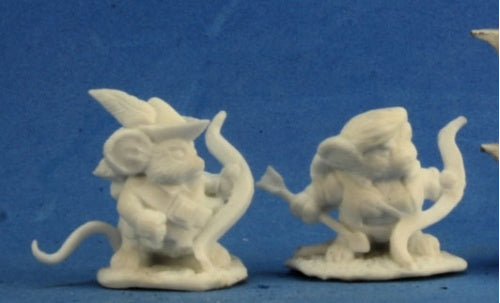 Reaper Miniatures Mousling Ranger and Yeoman #77289 Bones Unpainted Figure