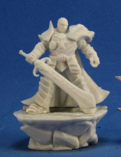 Reaper Miniatures Male Antipaladin #77300 Bones Unpainted Plastic Mini Figure