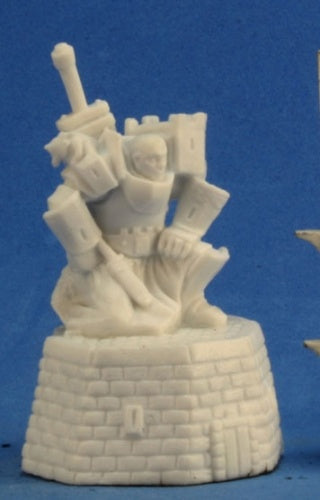 Reaper Miniatures Male Paladin #77303 Bones Unpainted Plastic RPG Mini Figure