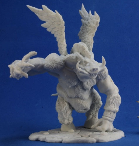 Reaper Miniatures Boar Demon #77308 Bones Unpainted Plastic D&D RPG Mini Figure