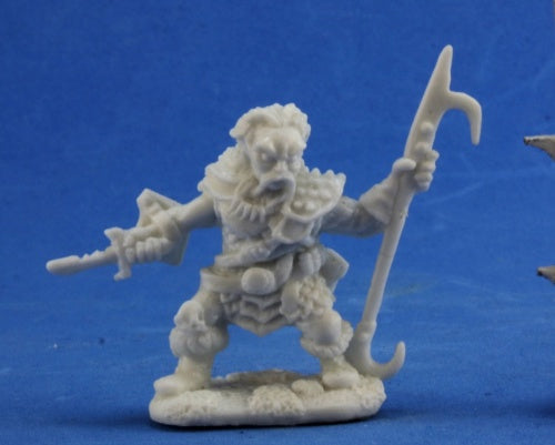 Reaper Miniatures Derro Leader #77330 Bones Unpainted Plastic RPG Mini Figure