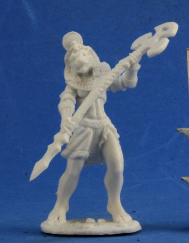 Reaper Miniatures Avatar Of Sekhmet #77340 Bones Unpainted Plastic Mini Figure
