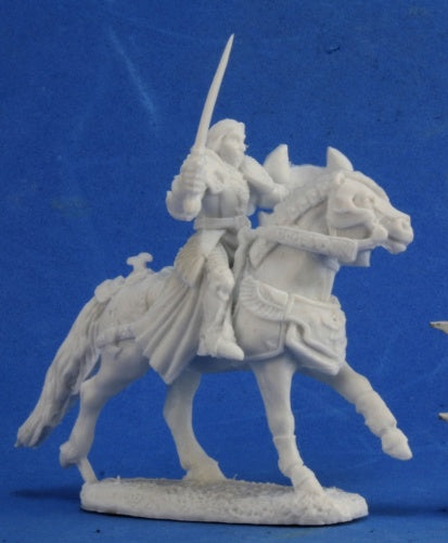 Reaper Miniatures Sir Danel Mounted Crusader #77354 Bones Unpainted Plastic Mini
