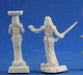 Reaper Miniatures Caryatid Columns (2) #77378 Bones Unpainted Plastic Figure
