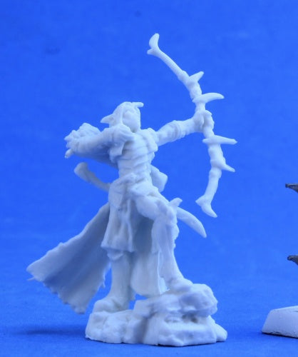 Reaper Miniatures Arathanel, Elf Ranger #77384 Bones Unpainted Plastic Figure