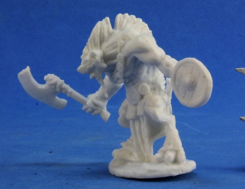 Reaper Miniatures Gnoll Warrior #77388 Bones Unpainted Plastic RPG Mini Figure