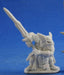 Reaper Miniatures Logrim Battlefury, Dwarf Paladin #77397 Bones Unpainted Figure