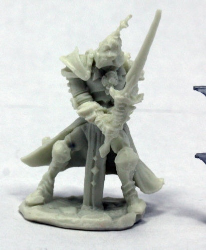 Reaper Miniatures Andras, Evil Warrior #77401 Bones RPG Miniature Figure