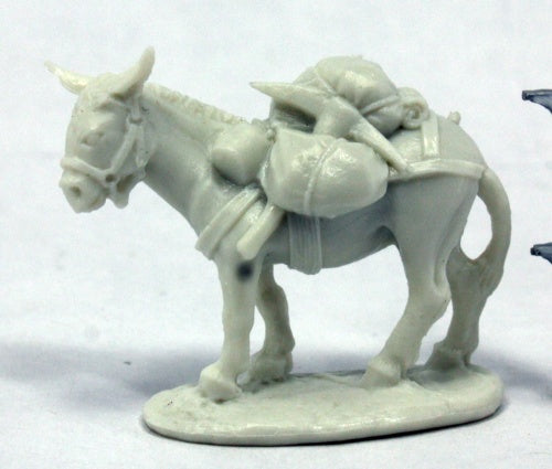 Reaper Miniatures Pack Donkey #77402 Bones RPG Miniature Figure