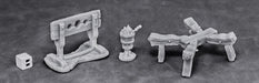 Reaper Miniatures Torture Equipment 1 #77442 Bones Unpainted RPG D&D Mini Figure