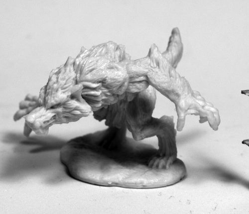Reaper Miniatures Werewolf #77464 Bones Unpainted Plastic Mini Figure