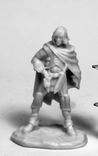 Reaper Miniatures Elthin Bluesteel, Gunslinger #77470 Bones Unpainted Figure