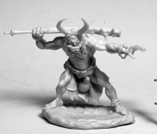 Reaper Miniatures Rogaku, Oni #77472 Bones Unpainted Plastic Mini Figure