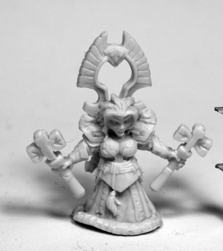 Reaper Miniatures Gwyddis, Dwarf Valkyrie #77481 Bones Unpainted Plastic Figure