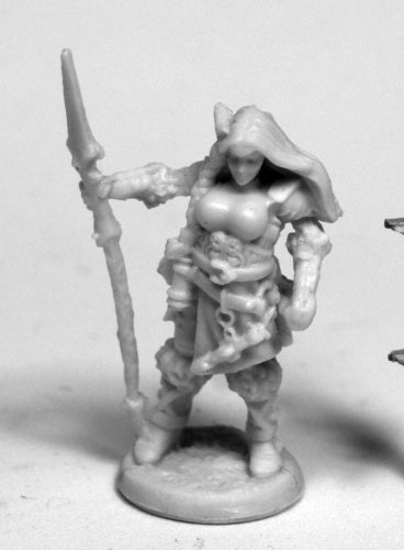 Reaper Miniatures Bregan, Valkyrie #77489 Bones Unpainted Plastic Mini Figure