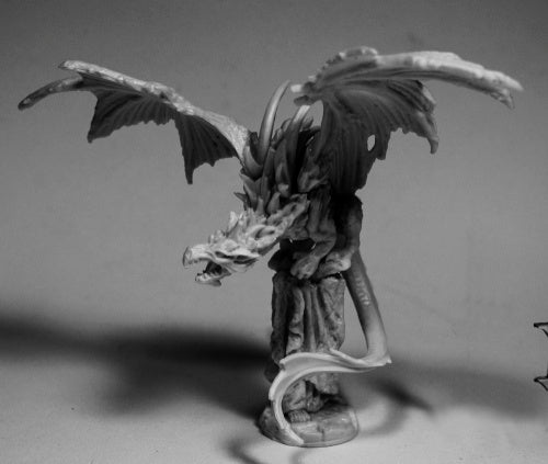 Reaper Miniatures Temple Dragon #77503 Bones RPG D&D Mini Figure