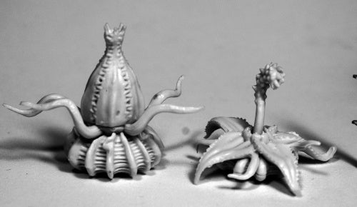 Reaper Miniatures Death Star Lilies (2) #77504 Bones RPG D&D Mini Figure