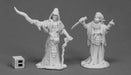 Reaper Miniatures Cultist Priests (2) 77518 Bones Unpainted RPG D&D Figure