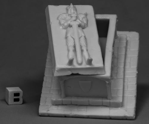 Reaper Miniatures Large Sarcophagus 77540 Bones Unpainted RPG D&D Figure
