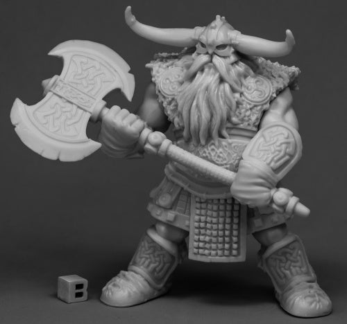 Reaper Miniatures Frost Giant Bodyguard 2H Axe 77544 Bones Unpainted RPG Figure