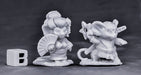 Reaper Miniatures Eastern Mouslings (2) #77547 Bones Unpainted Plastic Figure
